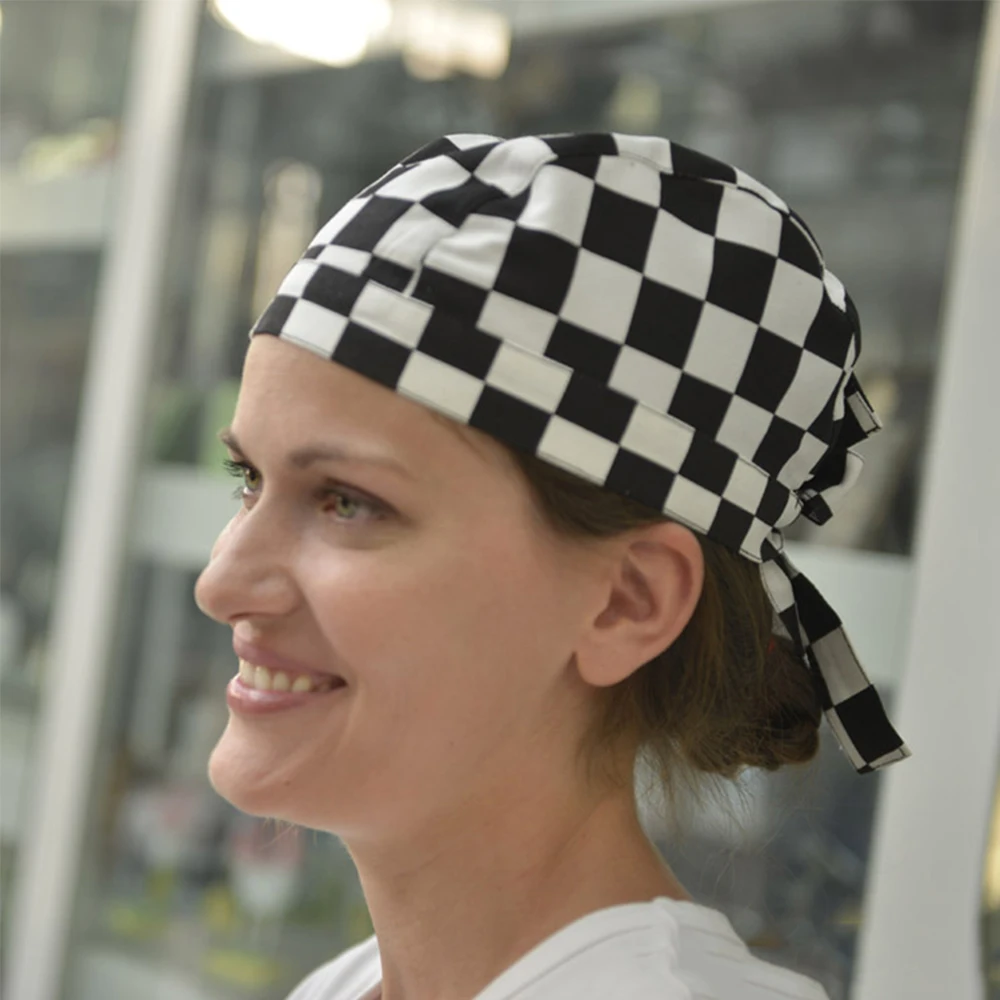 High quality Wholesale Top Chef Pirate Hat Waiter Hats Hotel Restaurant Canteen Bakery Kitchen Work Wear Master Cook Forward Cap