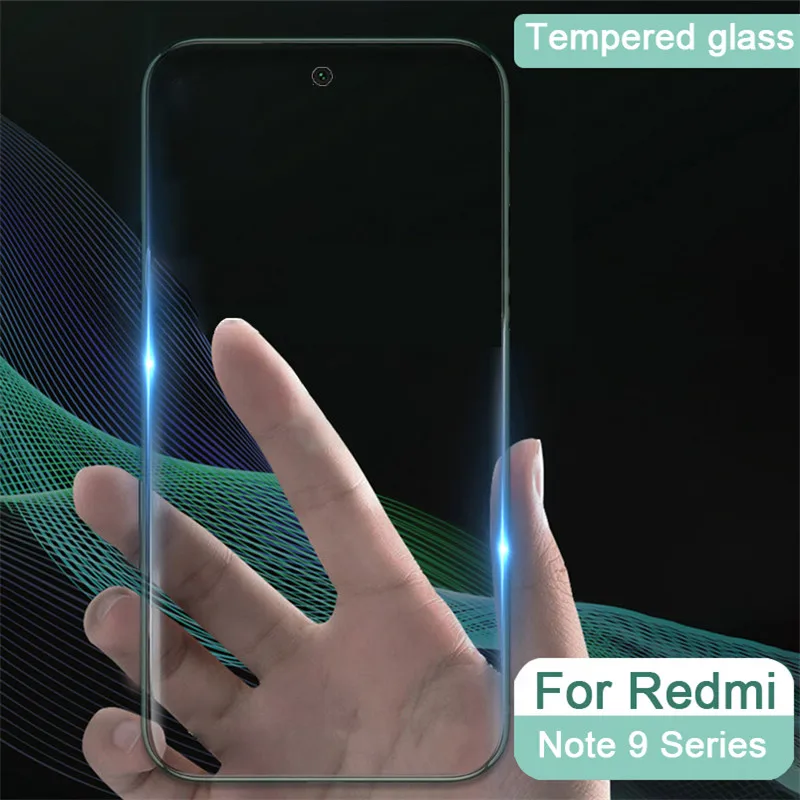 Закаленное стекло с полным покрытием для Xiaomi Redmi Note 9 8 Pro Max Защитное экрана |
