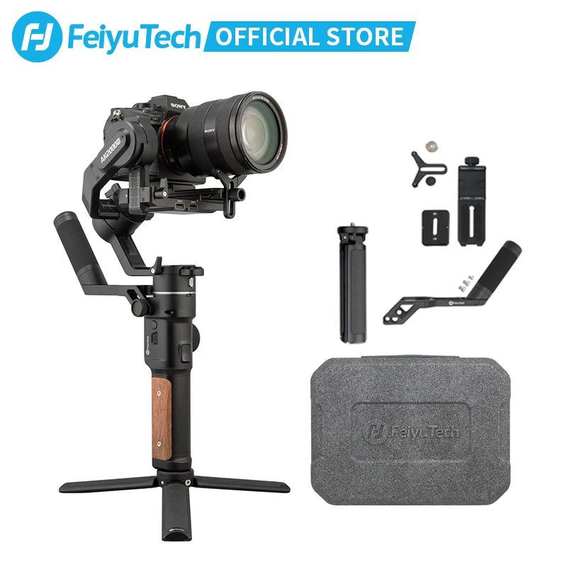 FeiyuTech AK2000S DSLR Camera Stabilizer Handheld Video Gimbal fit for DSLR Mirrorless Camera 2.2 kg Payload