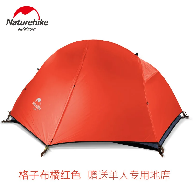 Одноместный дорожный велосипедный рюкзак Naturehike Ультралегкая палатка 20D/210T для