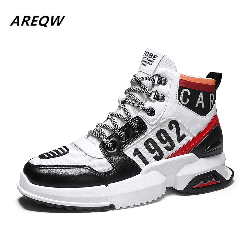 

2019 New Casual Shoes Men's Mesh Breathable Sports Shoes Thick Bottom Outdoor Trend Comfortable Fashion Men's Shoes