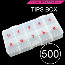 10 сеток, регулируемый ящик для ювелирных инструментов, бисер, таблетки, органайзер, дизайн ногтей, наконечник, коробка для хранения, чехол, жесткий прозрачный пластиковый ящик для хранения