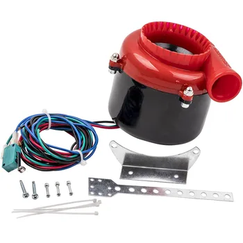 

Universal Fake Blow Off Valve BOV Dump Electronic Turbo Analog Simulator Sound Electronic Turbo Sound Red & Black