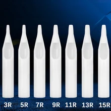 50 шт. 3/5/7/9/11/13/15 RL наконечники для тату бровей Иглы шапки насадка для перманентного макияжа машинка для бровей татуировки