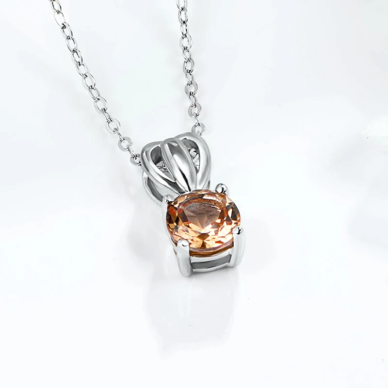 Zultanite Silver 925 Pendant Color Change Diaspore Stone Silver Pendant Necklace Simply Fashion Style Birthday Party Jewelry