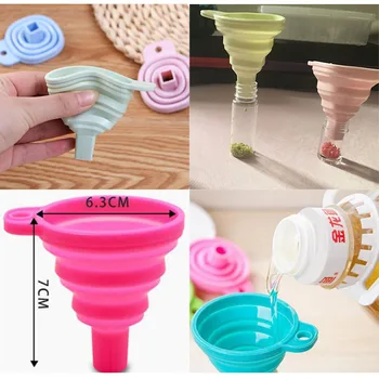 

1pcs diamond Embroidery Accessories Tool Convenient Foldable Silicone Funnel Diy Diamond Painting Tools Diamond Mosaic Tools