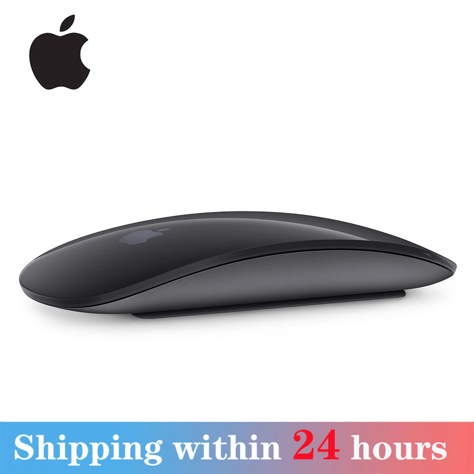 Беспроводная Bluetooth мышь Apple Magic Mouse эргономичный дизайн перезаряжаемая Мультитач