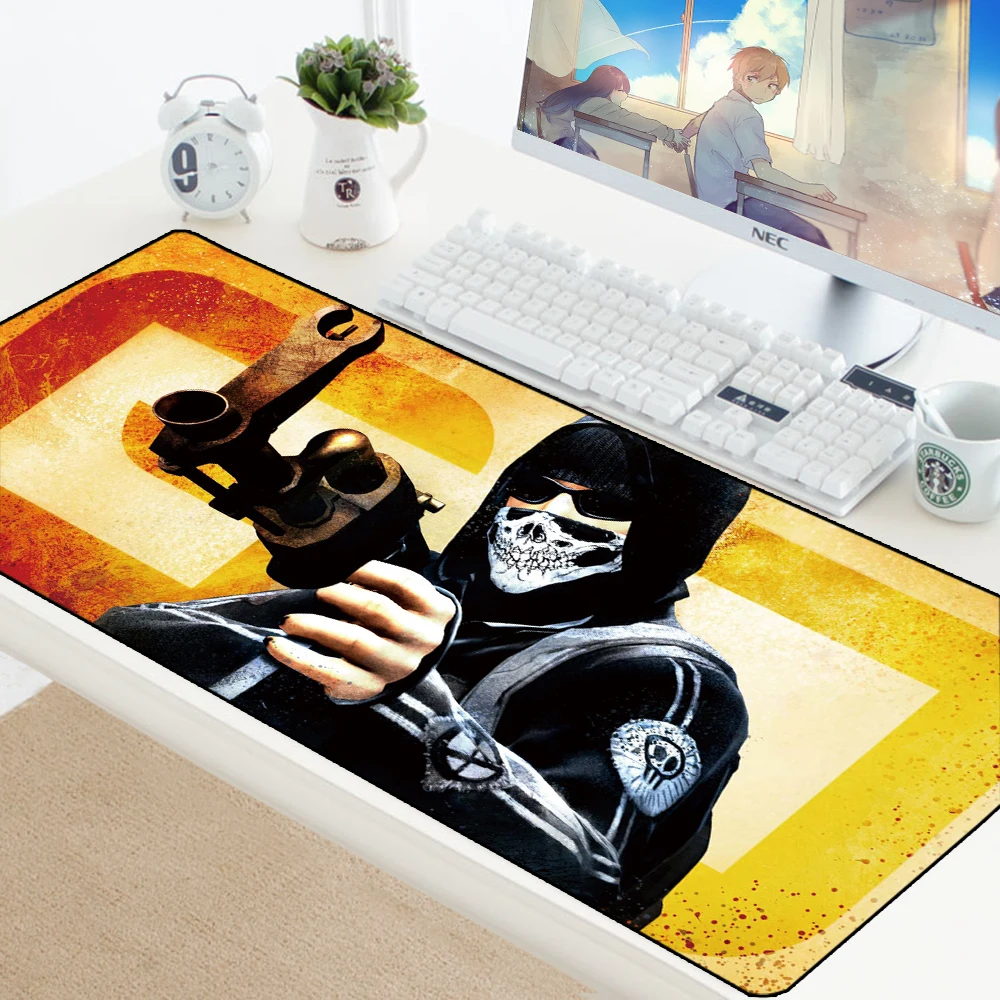 Cs go коврик для мыши Коврик для мыши Notbook компьютерная Блокировка края скорость CSGO игровые коврики версия игровой коврик мышь для клавиатуры мышь Matpad