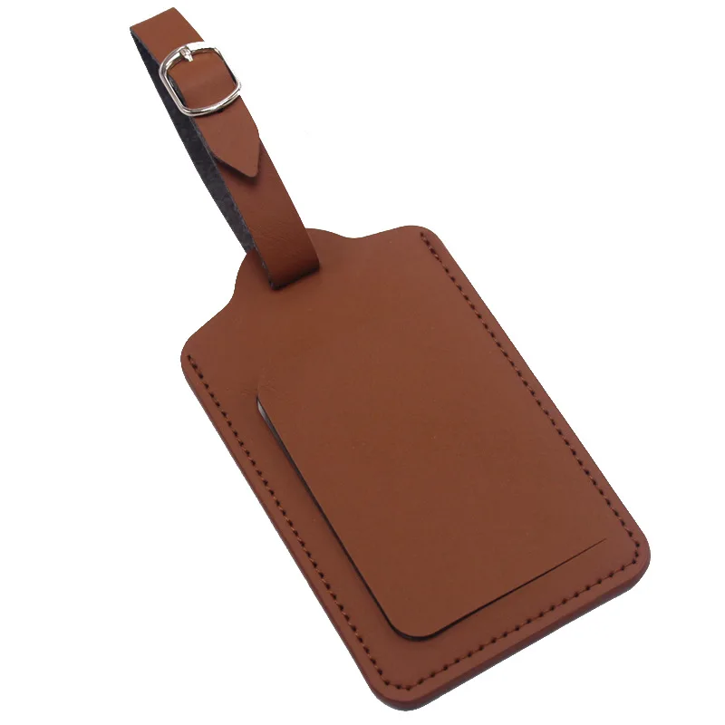 Vachetta Leather Brown Red and Black Luggage Tags Hot -  Israel