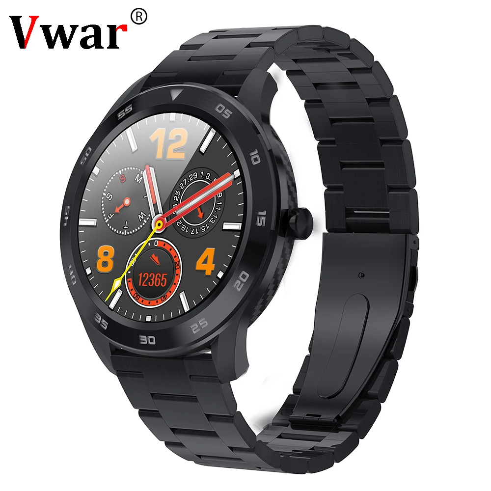 Vwar Bluetooth Вызов Смарт часы полный экран сенсорный экран IP68 Водонепроницаемый PPG пульсометр артериального давления для xiaomi huawei