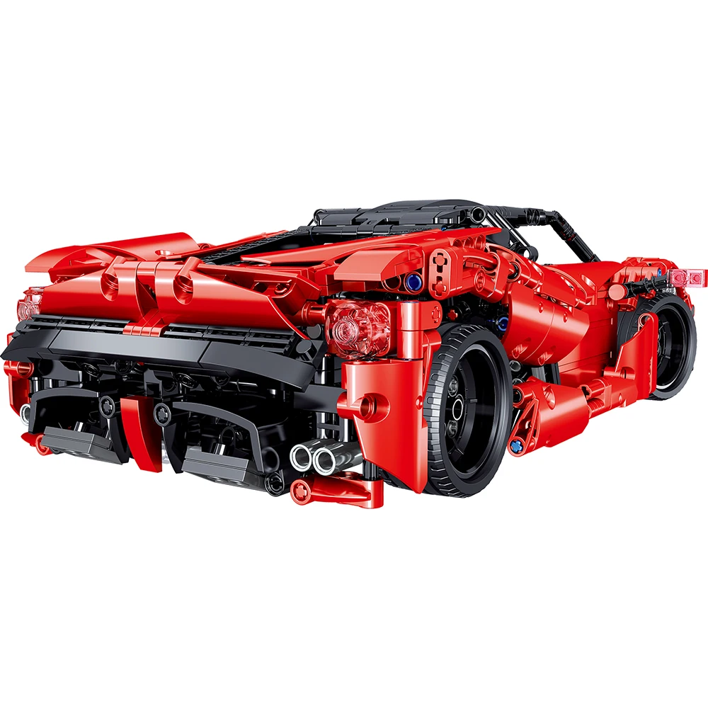 Конструктор City Racers Enzo спортивный автомобиль в масштабе супер гоночного техника