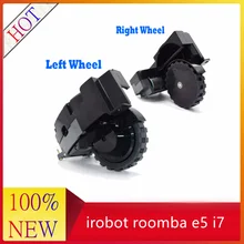 

Roda esquerda do robô aspirador de pó, i7 + roda direita para irobot roomba e5 i7 i7 + aspirador de pó robótico, peças sobressal