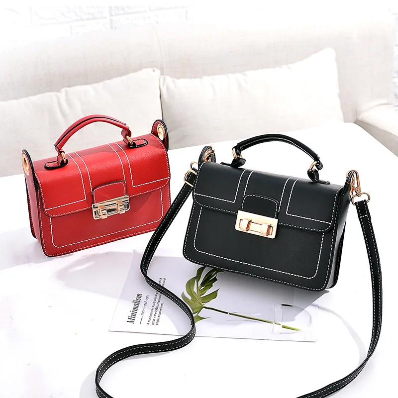 

To Fight a Lot of Hot Selling CHIC-Style Retro Laziness-Style Simple Versatile Hand Shoulder Lock Messenger Bag