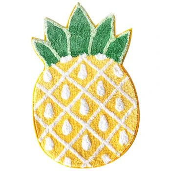 

Home Decor Pads Cartoon Pineapple Water Absorption Door Carpet Bedroom Non Slip Machine Washable Bathroom Floor Mat Area Rug