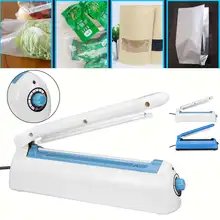 8 Таймер 300 Вт ИМПУЛЬСНЫЙ аппарат для термосклеивания запайки 230 мм кухонный пищевой упаковщик вакуумный пакет упаковщик пластиковый пакет Упаковочный Инструмент Портативный
