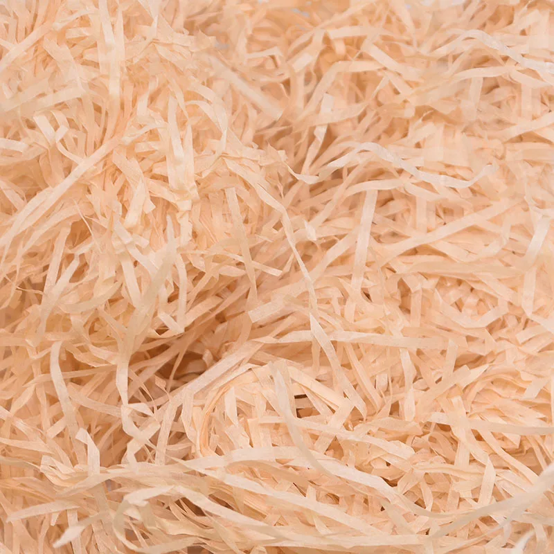 100 г измельченные конфетти из папиросной бумаги Crinkled рафия бумага деревенский Свадебная вечеринка украшения наполнитель подарочной коробки DIY упаковочный материал - Цвет: C19