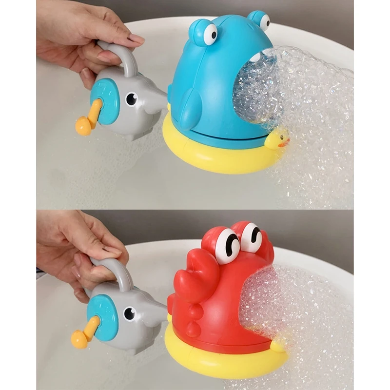 Barato Juguetes de burbujas de baño para niños pequeños, soplador de bañera, piscina, juguetes para bebés y niños lbQKMzjGm3J