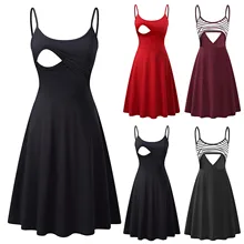 

Maternity Dresses Sundress Clothes Print Sling Breast-Feeding Pregnant Woman Maternity Nursing Dress одежда для беременных L*