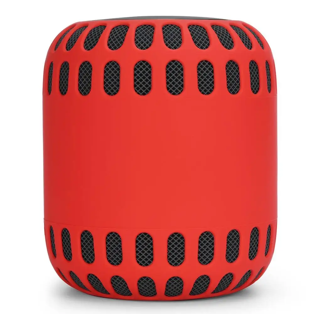 

HomePod Silicone Cover,Elastic Anti-Scratch Dust Proof Protective Case for Smart Speaker Apple HomePod Accessories (White,Black)