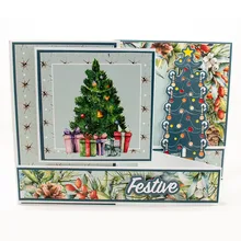 Европейская Цветочная АРКА, Рождественская елка, металлические Вырубные формы для скрапбукинга, ремесло, вырубные карточки, трафареты для тиснения, новинка