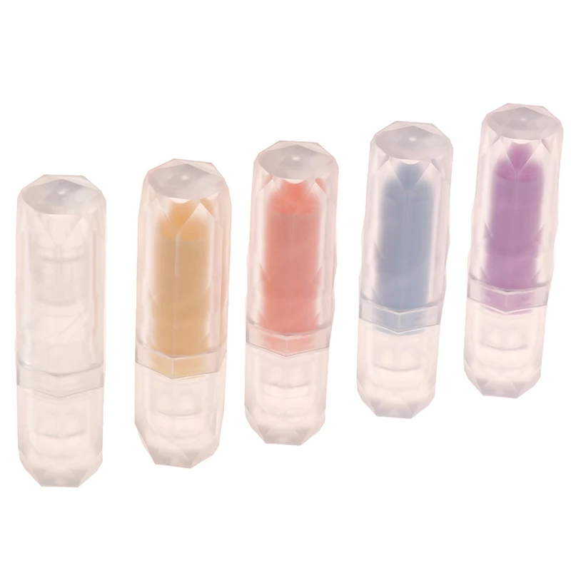 

12.1mm DIY Elegant Empty Lipstick Tube Lip Balm Stick Refillable Bottle Container Makeup Tool Accessories