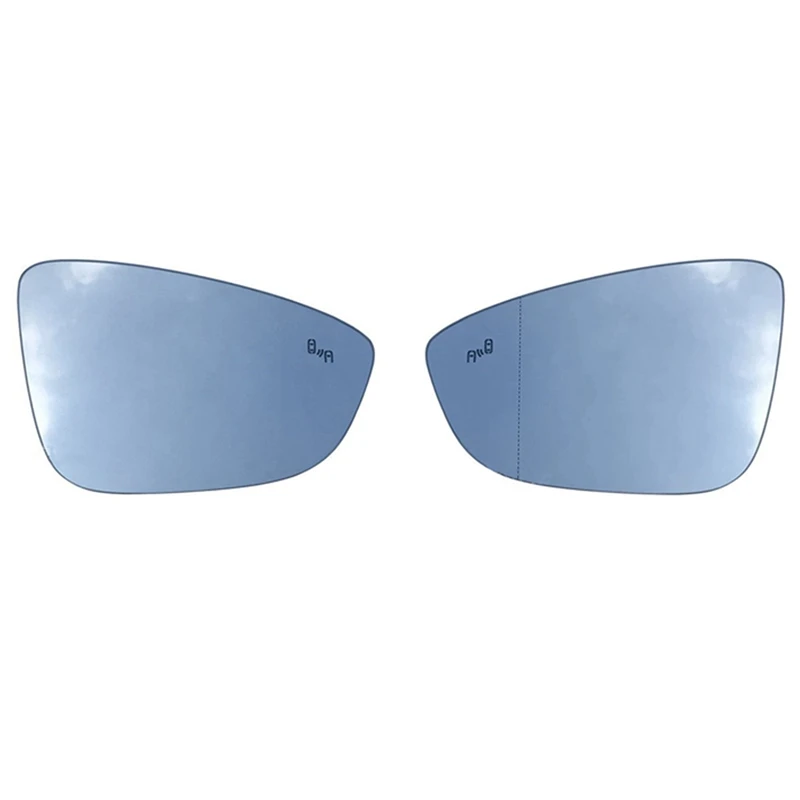 

Car Heated Blind Spot Rear Mirror Glass For-Jetta Passat B7 Bettle Scirocco 3C8857521 3C8857522