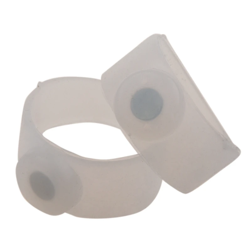 

2 X Silicone Magnetic Body Toe Ring Keep Slim Lose Weight