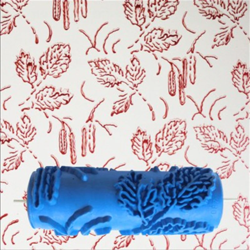 Wall Decoration Paint 5" Rubber Roller Brush Head 18 Patterns 85-102 paint roller,paint brush,rubber painting brush,rubber roller brush,wall brush