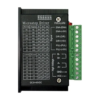 

Nema 17/23 Driver 42/57/86 Stepper Motor Driver 32 Segments TB6600 Upgraded Version 4.0A 42VDC