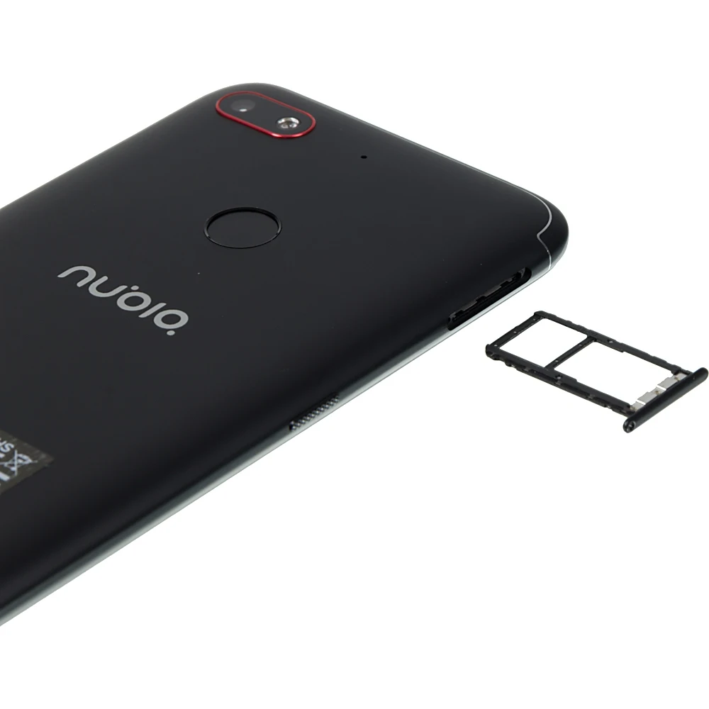 Смартфон Nubia V18 64Gb 4Gb черный 3G 4G 2Sim 6" IPS 1080x2160 And7.0 13Mpix WiFi GPS