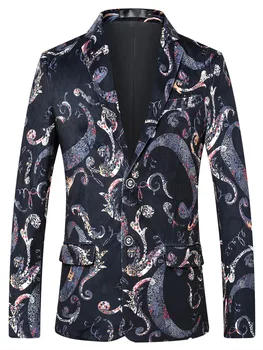 

Men's cultivate one's morality leisure suit coat nightclub handsome big yards apart two grain of buckle fashionable new trend