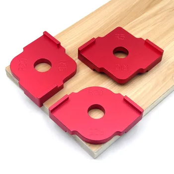 

3pcs/set Panel Portable Wood Router Quick Jig Routing Accurate Radius Templates R5 R10 R15 R20 R25 R30 Aluminium Alloy Locator