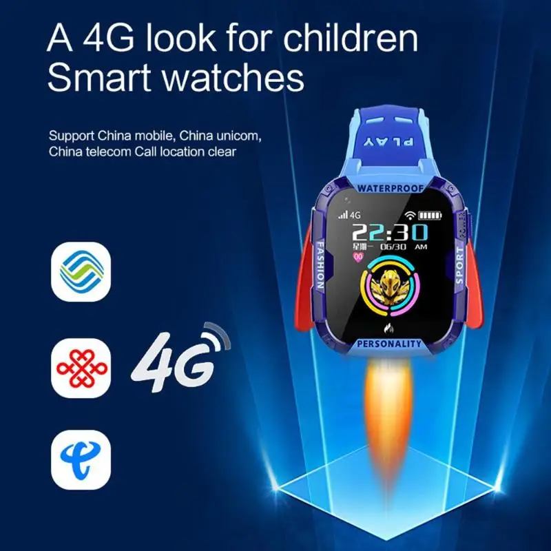 K22 Детские Смарт-часы 4G WiFi gps трекер SOS Вызов видео часы телефон