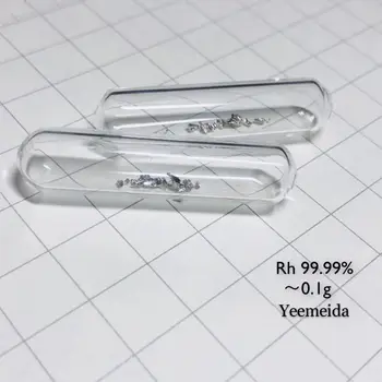 

Rhodium Metal 99.99% Pure Crystals Element Sample 0.1 Grams