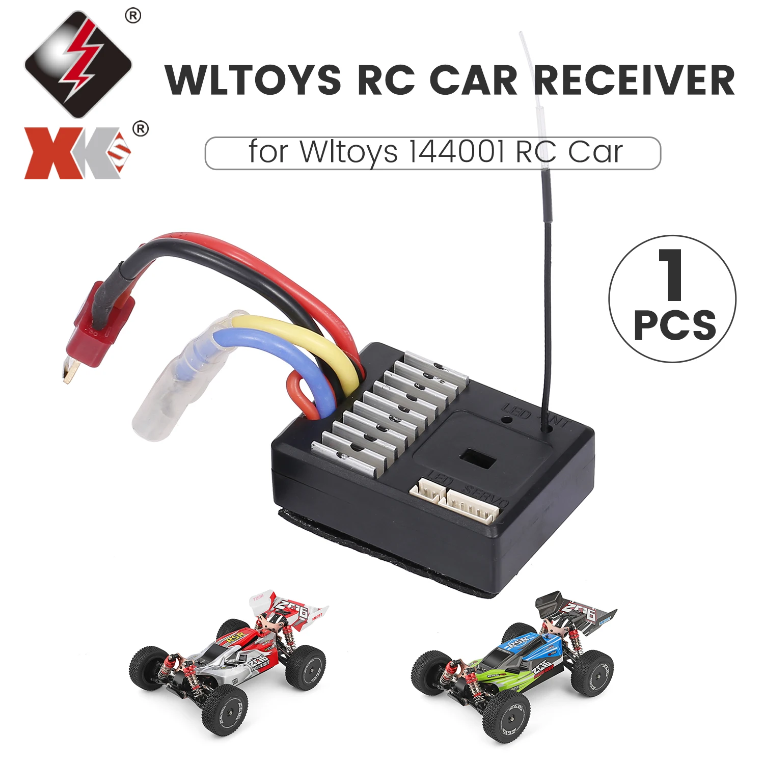 

Wltoys 144001 Receiver RC Car Spare Part for Wltoys XK 144001 RC Racing Car