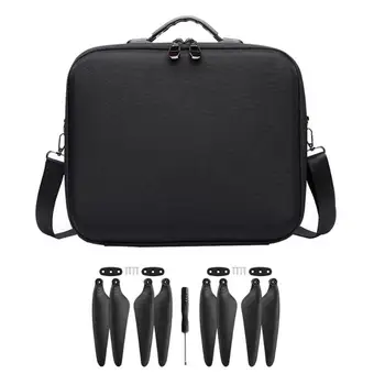 

ALLOET Hard Shell Storage Box Shoulder Bag Carrying Case+Propellers for Hubsan H117S Zino 4K Camera Drone Bags Accessories