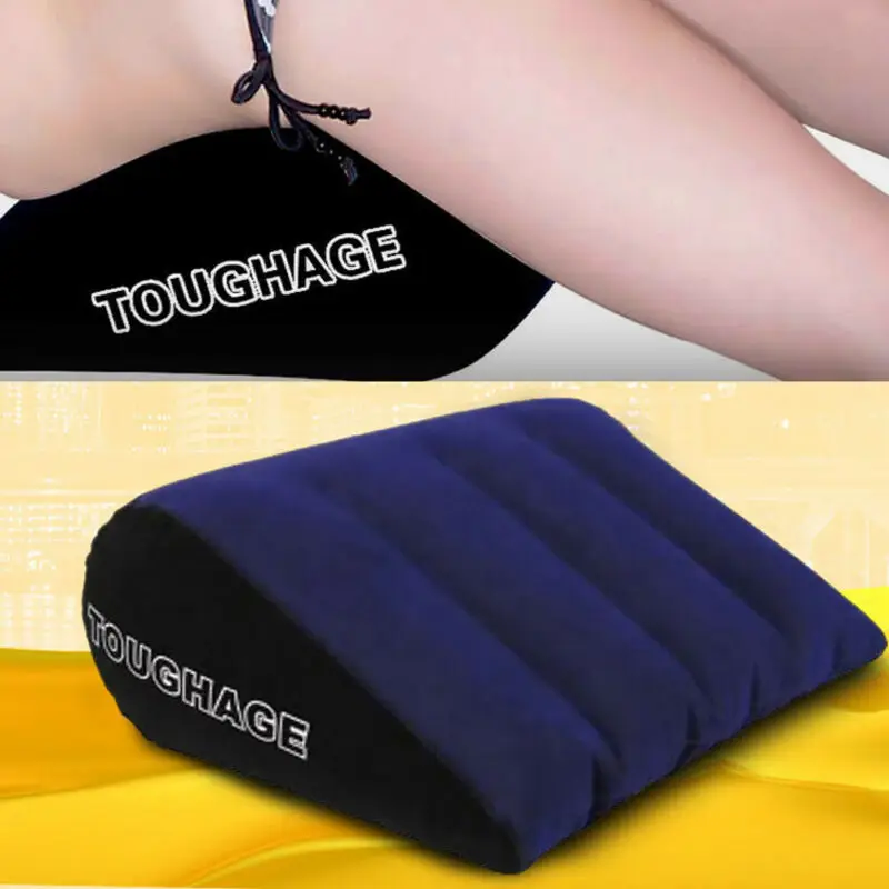 Newest Inflatable Climax Sex Magic Cushion Love Position Cushion Couple Furniture Couple Sex Triangle Charm Pillow