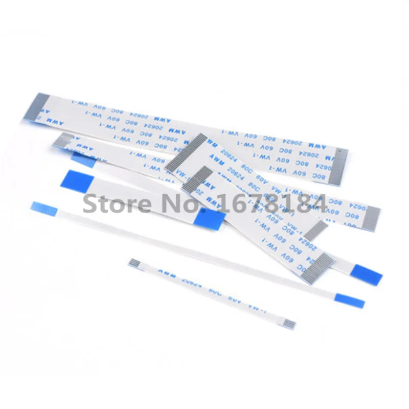 100pcs1.0mm FPC FFC Ribbon Flexible Flat Cable A/B Type 50/100/150/200mm 4P 6 7 8 10 12 14 18 20 22 24 26 30 32 34 35 Pin | Обустройство
