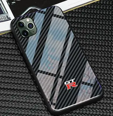 Горячий ТПУ + закаленное стекло Супер гоночный GTR чехол для телефона iphone 11 pro max X XR