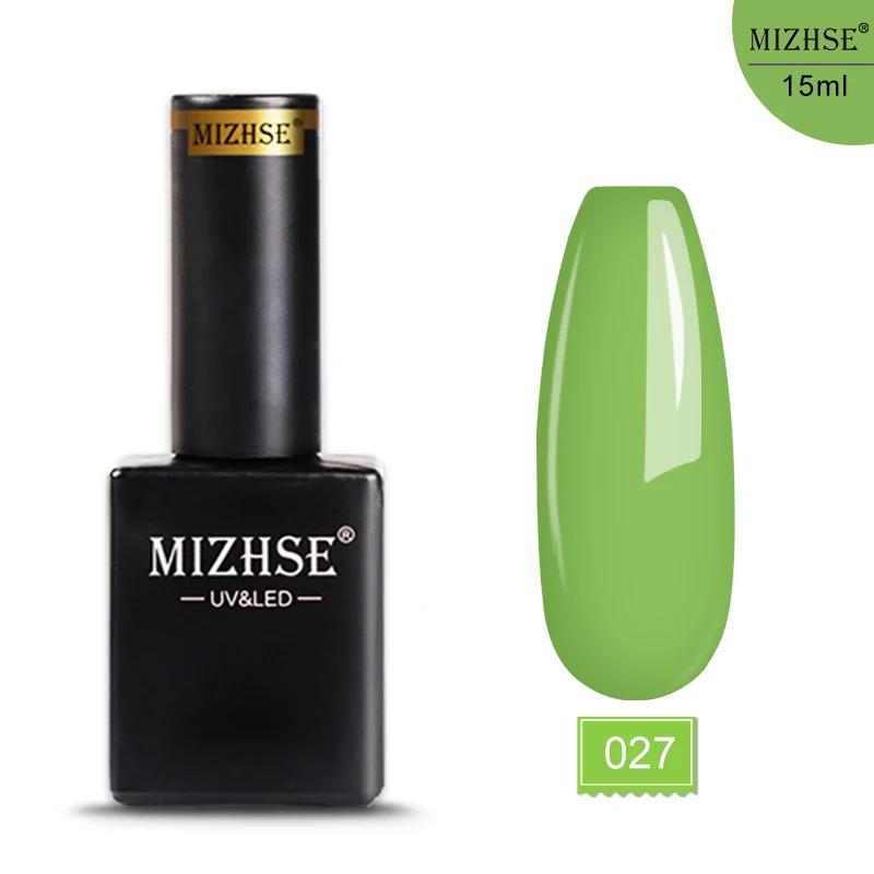 MIZHSE, 18 мл, Гель-лак, УФ-Гель-лак, набор для маникюра, Полупостоянный Гибридный лак для ногтей, искусство, замочить, Цветной Гель-лак для ногтей - Цвет: E027