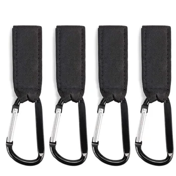 

4pcs Carriage Universal Wheelchair Carabiner Hanger Stroller Hook Shopping Bag Pram Accessories Baby Clip