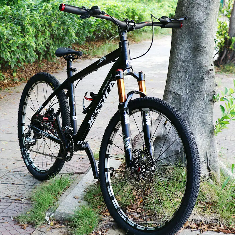BOLANY Подвеска MTB Вилка Прямой конической 1 1/8 дюймов 26/27.5/29 ''воздушные ударные