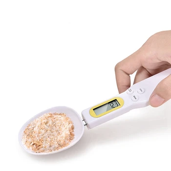 

500g/0.1g Electronic Spoon Scale Portable LCD Display Digital Scale For Food Ingredients Weight Volumn Food Scale High Quality