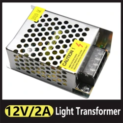 Power Switching Power Suply Light Transformer AC 110V 220V To DC12V Source Adapter 2A Strip Switch LED Driver Adapter