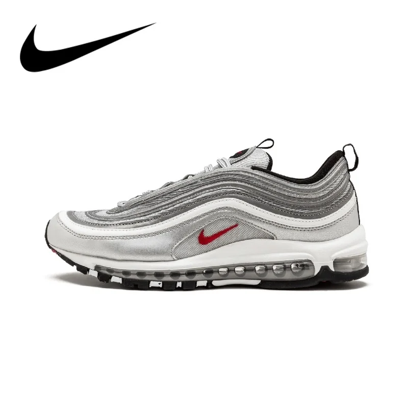 

Nike Air Max 97 LX Men's Running Shoes Original Authentic Fashion Outdoor Sports Shoes Breathable Comfort 2019 New 884421-001