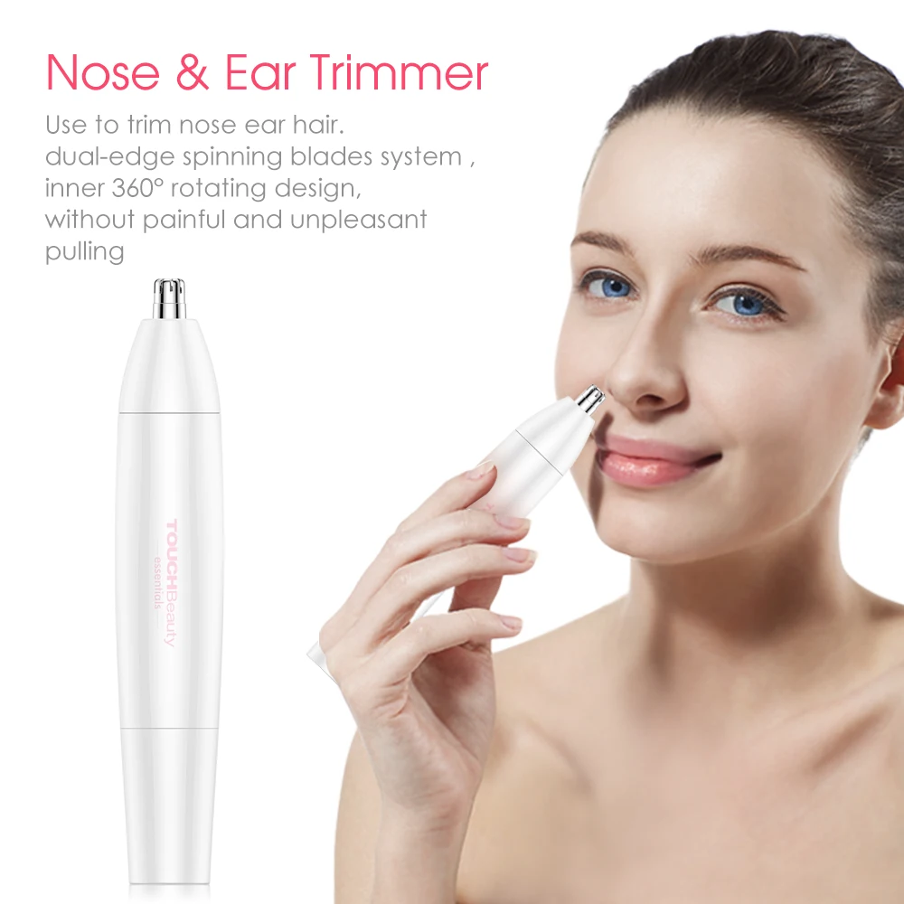 TOUCHBeauty электрическая бритва для удаления волос на лице, 4 в 1 триммер для бровей, удаление волос на лице для женщин TB-1753