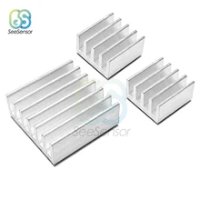 3 unids/set adhesivo Raspberry Pi disipador de calor enfriador disipador de calor de aluminio puro Kit radiador de refrigeración Raspberry Pi 2 B