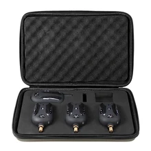 Lixada Беспроводная рыболовная сигнализация, набор сигнализаций укуса, цифровой приемник для рыбалки, звуковое оповещение, комплект, светодиодный индикатор, чехол Pesca