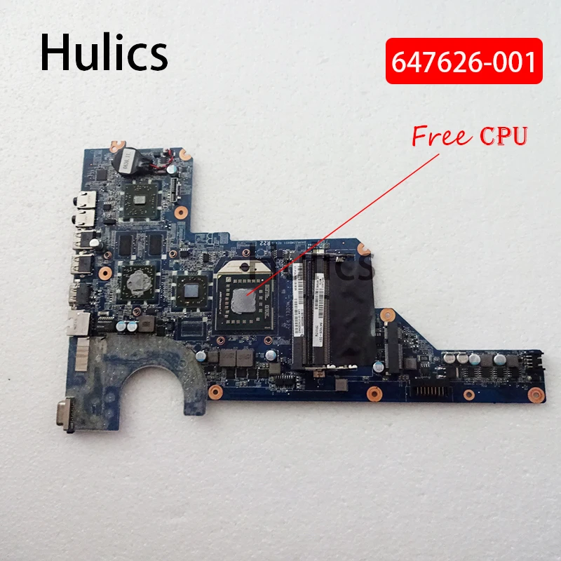 Hulics Original 647626-001 motherboard for HP Pavilion G6 G4 G7 DA0R22MB6D1 | Компьютеры и офис