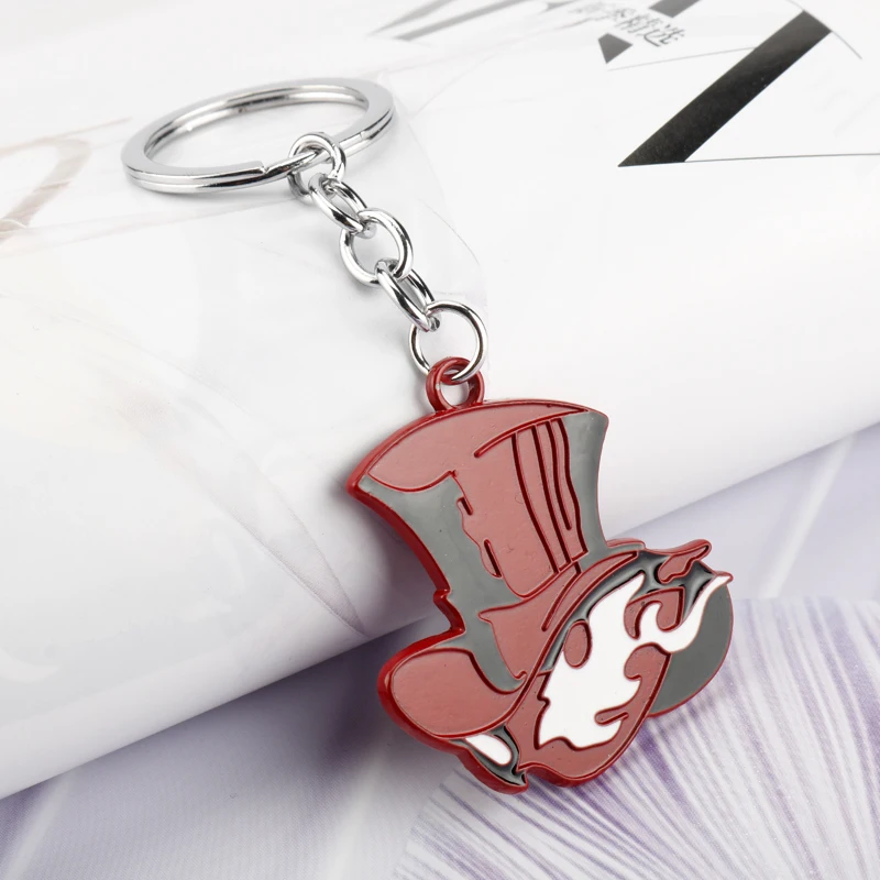 Persona 5 брелок ожерелье Take Your Heart Logo Fox Подвески в виде маски ожерелье s металлическая Очаровательная цепочка Ожерелье для мужчин и женщин ювелирные изделия
